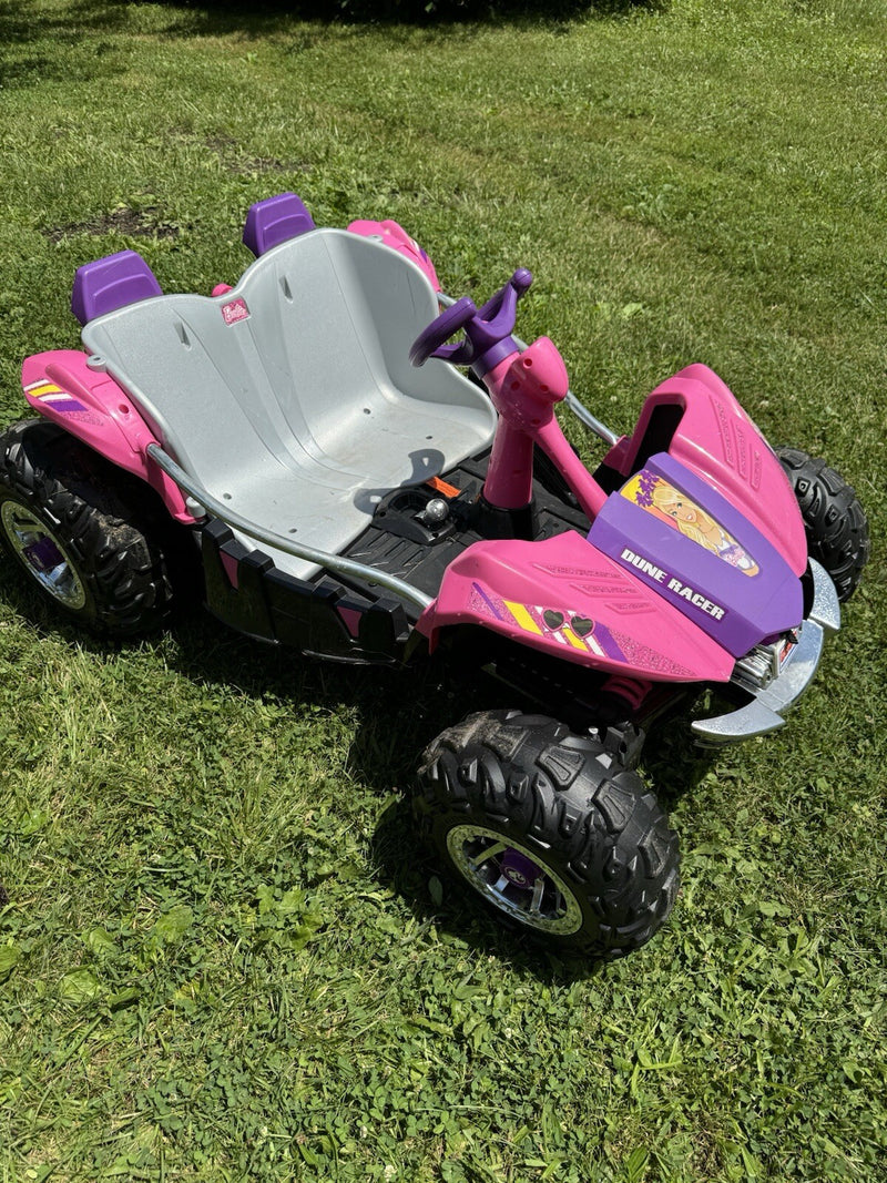 Pink Battery-Powered Ride-On Dune Racer with Power Wheels Magic Cars Variant 0