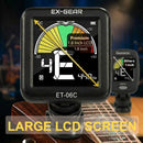 EX-GEAR Clip-On Guitar Tuner - Fast and Precise Tuning in Black Magic Cars 1