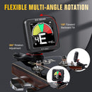 EX-GEAR Clip-On Guitar Tuner - Fast and Precise Tuning in Black Magic Cars 6
