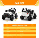 2-Speed Kids Electric Truck with Parental Control and Spring Suspension Magic Cars 4