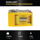 12V 4Ah SLA GEL Motorcycle Battery YTX4L-BS / YT4L-BS 120 CCA Magic Cars 2