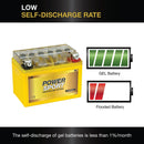 12V 4Ah SLA GEL Motorcycle Battery YTX4L-BS / YT4L-BS 120 CCA Magic Cars 4