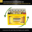 12V 4Ah SLA GEL Motorcycle Battery YTX4L-BS / YT4L-BS 120 CCA Magic Cars 6