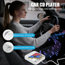 Portable USB & AUX CD Player for Car - White Magic Cars 1