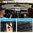 Portable USB & AUX CD Player for Car - White Magic Cars 3