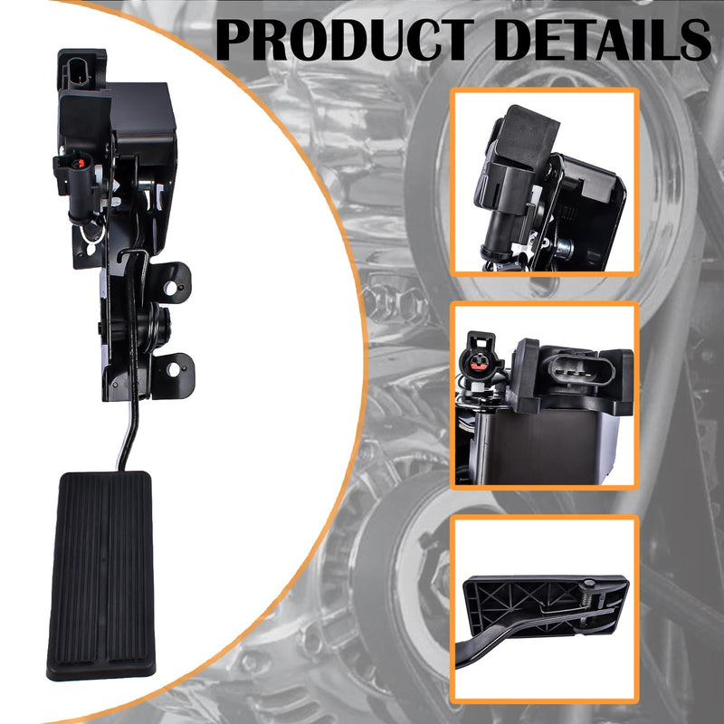 Accelerator Gas Pedal and Sensor Replacement for F250 F350 F450 F550 Excursion Magic Cars 4