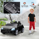 12V Electric Ride-On Car for Kids with Remote Control and Music, Suitable for Ages 3-6 Years