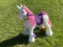 Electric 12-Volt Ride-On Unicorn Toy for Kids Magic Cars 1