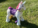 Electric 12-Volt Ride-On Unicorn Toy for Kids Magic Cars 4