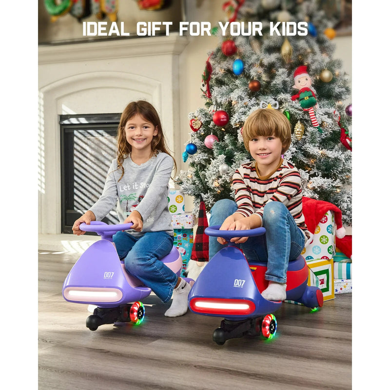 6V Classic Electric Wiggle Car with Pedal and Rechargeable Battery Magic Cars 3