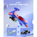 6V Classic Electric Wiggle Car with Pedal and Rechargeable Battery Magic Cars 6