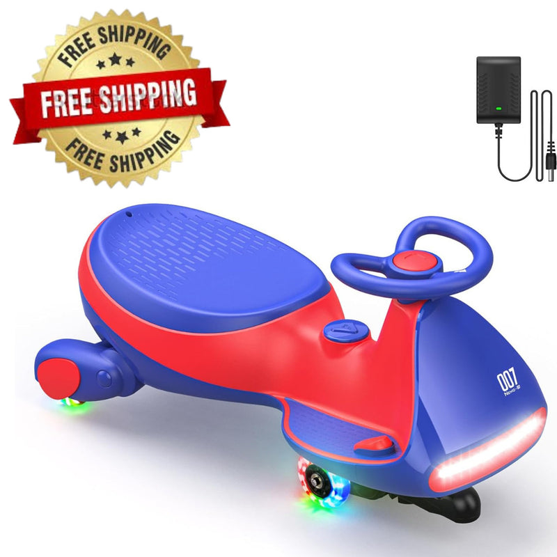 6V Classic Electric Wiggle Car with Pedal and Rechargeable Battery Magic Cars 0