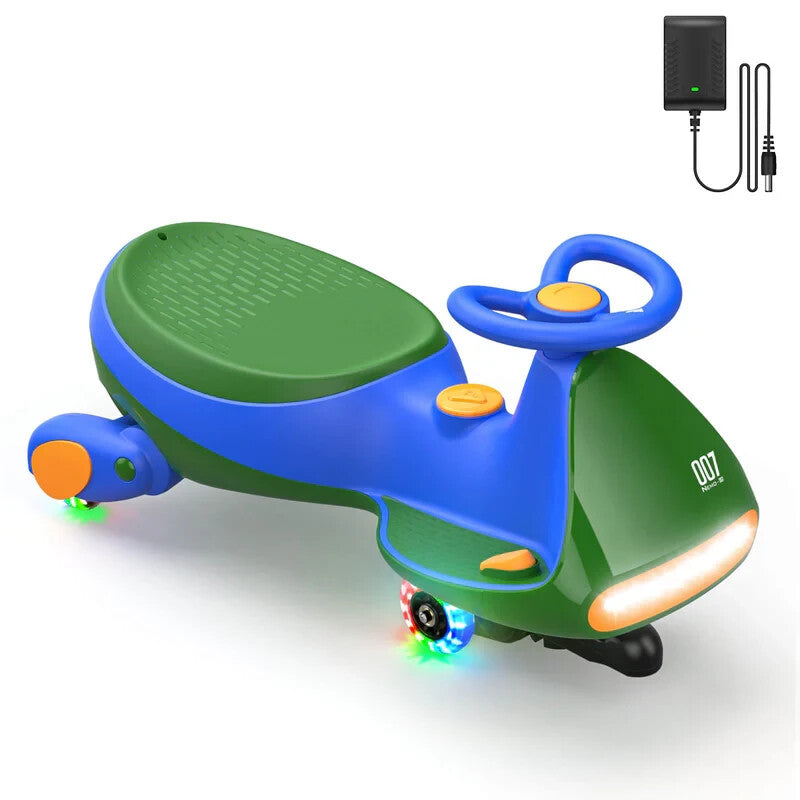 12V Electric Wiggle Ride-On Car with Pedal for Kids Magic Cars Variant 0