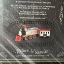 Ride-On 6V Train with LED Lights, Sound Effects, and 8ft Tracks for Ages 3+ Magic Cars 3