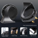 FARBIN 12V Compact Motorcycle Horn - Dual Tone Loud High and Low Sound Magic Cars 4