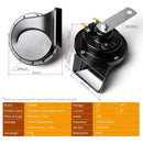 12V Electric Dual-Tone Loud Waterproof Snail Car Horn Magic Cars 5