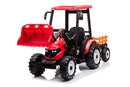 24V Children's Ride on Excavator Tractor with Trailer - Battery-Powered Electric Vehicle Plaything