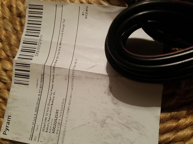 12V Fast Battery Charger for Kids Power Wheels Ride-On Car Trax Magic Cars 1