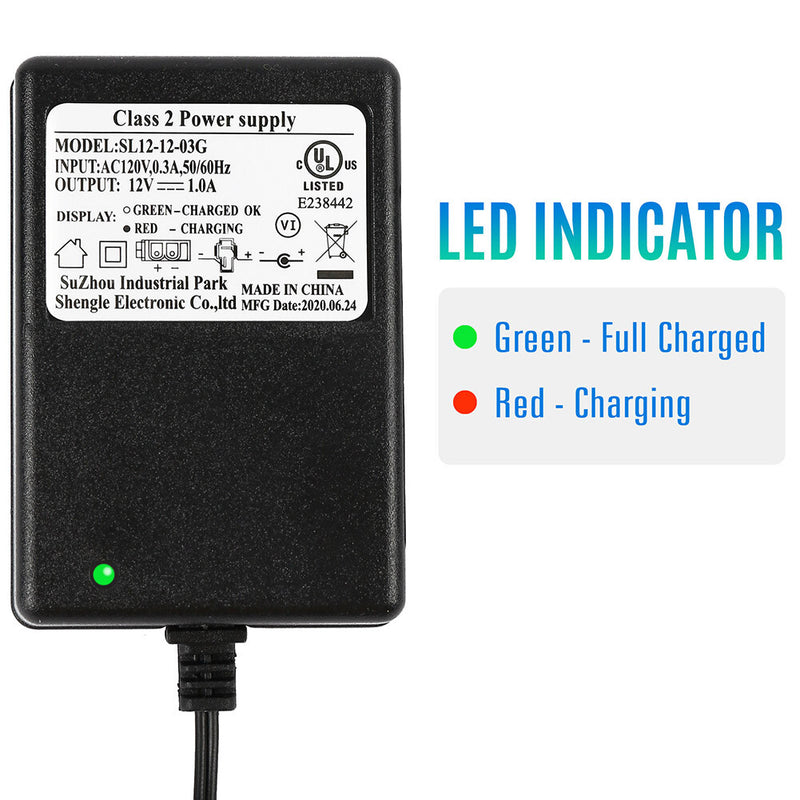 12V Fast Battery Charger for Kids Power Wheels Trax Ride-On Car SUV Magic Cars 3