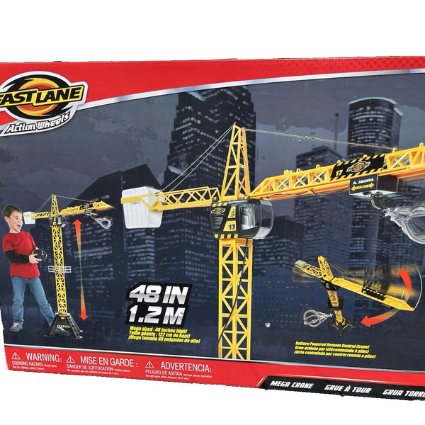 Fast Lane Action Wheels 48-Inch Tall Toy with 350-Degree Motion