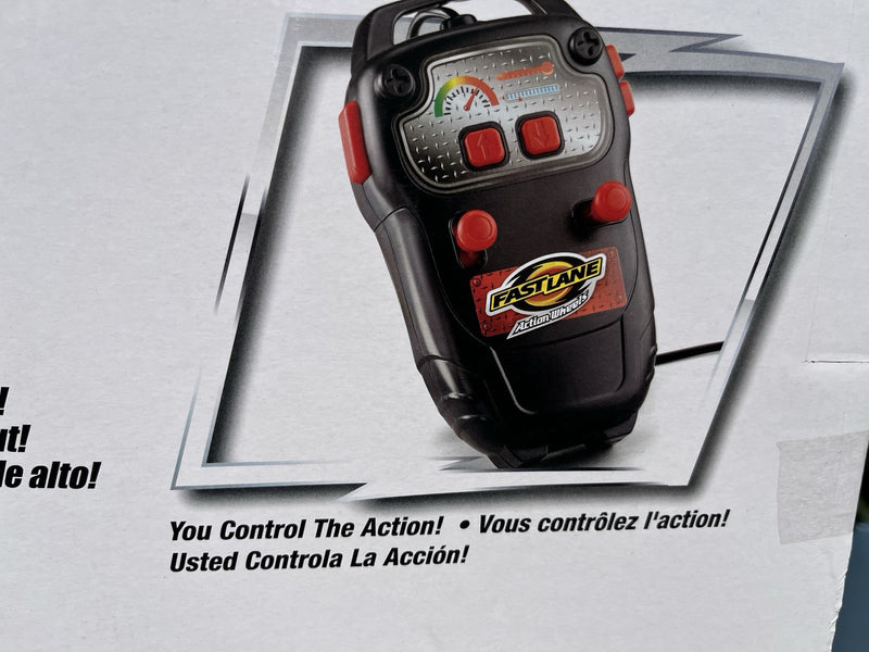 Fast Lane Action Wheels 48-Inch Tall Toy with 350-Degree Motion Magic Cars 2