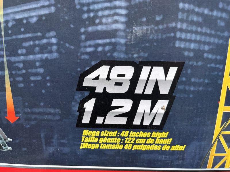 Fast Lane Action Wheels 48-Inch Tall Toy with 350-Degree Motion Magic Cars 4