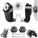 High-Performance Steel Gears Motor Gearbox Set - 35000RPM Power Wheels Upgrade Magic Cars Variant 0