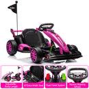 24V Electric Drift Go Kart for Kids Ages 6-12, Dual Motors - 8.5MPH, 135lbs Capacity