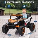 Kids 12V Electric UTV Truck with Bluetooth Remote Control and 4×45 W Battery Power