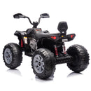 24V Electric 2-Passenger Kids ATV with Remote Control and Knee Pads