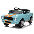 12V Remote Control Shelby Ride-On Car for Kids with Adjustable Speed