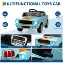 12V Remote Control Shelby Ride-On Car for Kids with Adjustable Speed