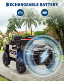 12V Electric Ride-On RAM Pickup Truck for Kids with Remote Control and 3 Speed Settings