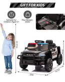 12V Electric Ride-On RAM Pickup Truck for Kids with Remote Control and 3 Speed Settings