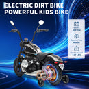 BMW Licensed 24V Electric Motorcycle for Kids with 2-Wheel Training Wheels, Speed Range 4-16km/h, Maximum Weight 143lbs