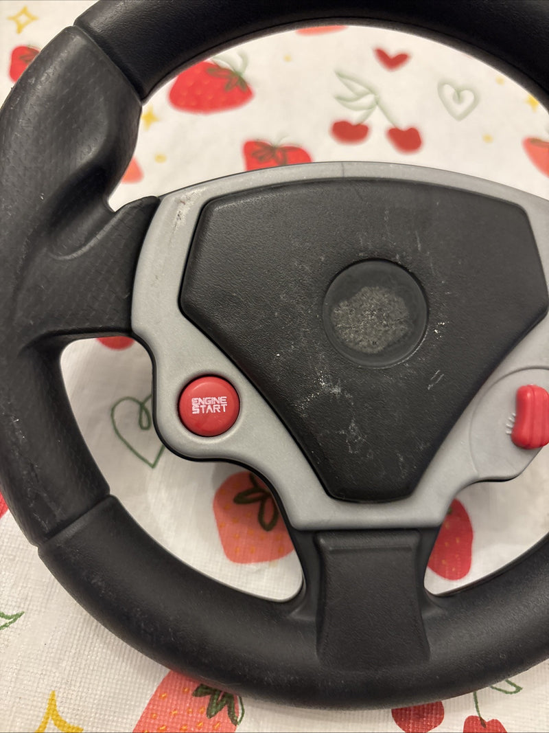 Replacement Steering Wheel with Switch for Kids Ride-On Ferrari F430 Car Magic Cars 1