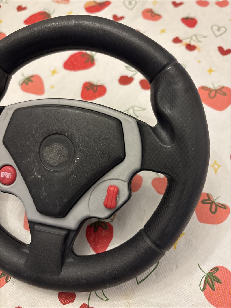 Replacement Steering Wheel with Switch for Kids Ride-On Ferrari F430 Car Magic Cars 2