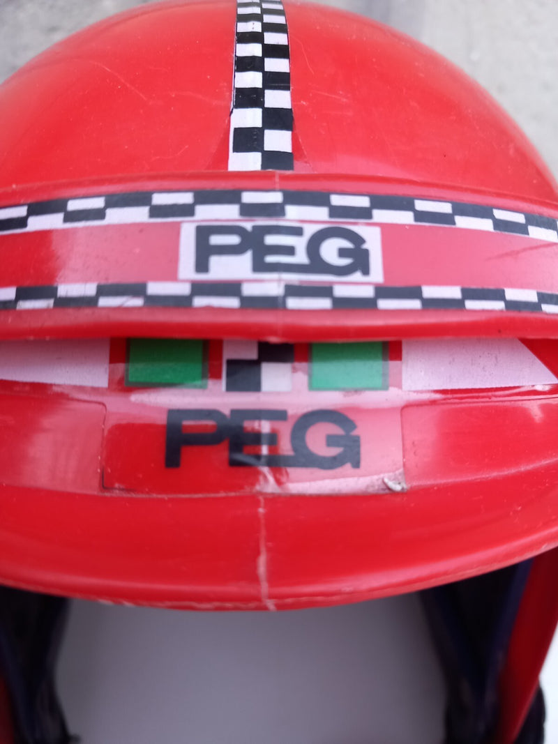 Children's Racing Helmet with Vintage 1975 Design and Protective Features Magic Cars 13