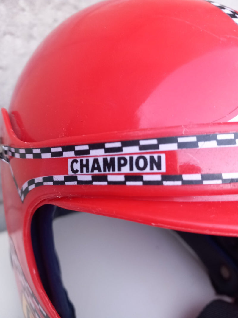 Children's Racing Helmet with Vintage 1975 Design and Protective Features Magic Cars 14