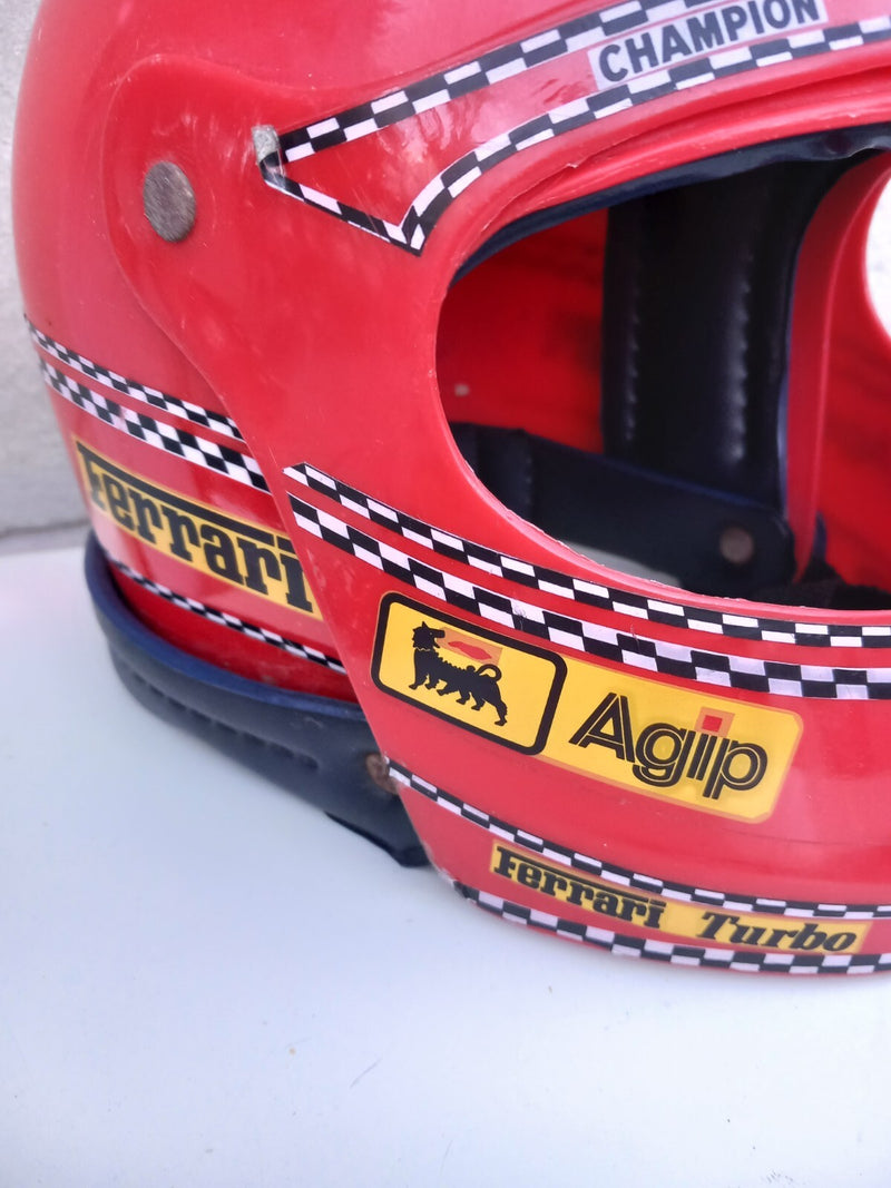 Children's Racing Helmet with Vintage 1975 Design and Protective Features Magic Cars 16