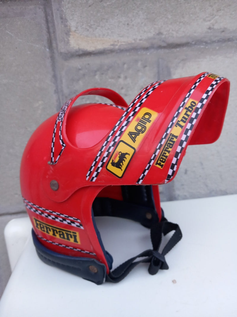 Children's Racing Helmet with Vintage 1975 Design and Protective Features Magic Cars 1