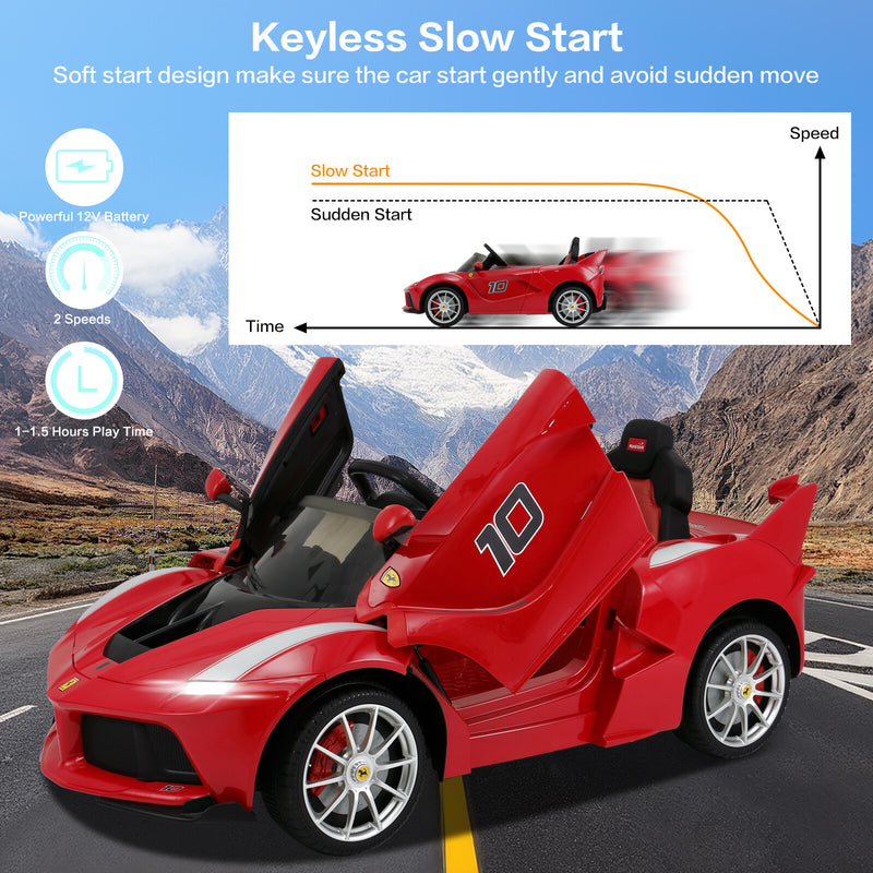 12V Ride-On Sports Car Toy with Remote Control for Kids and Toddlers Magic Cars 11