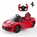 Ferrari Ride On Electric Car For Children W/Magic Cars® Wireless Parental Control