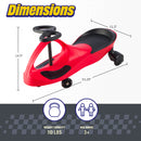 Glow Ride Wiggle Car for Toddlers