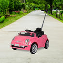 Large Pink Push Car Fiat 500 Toy Magic Cars 7