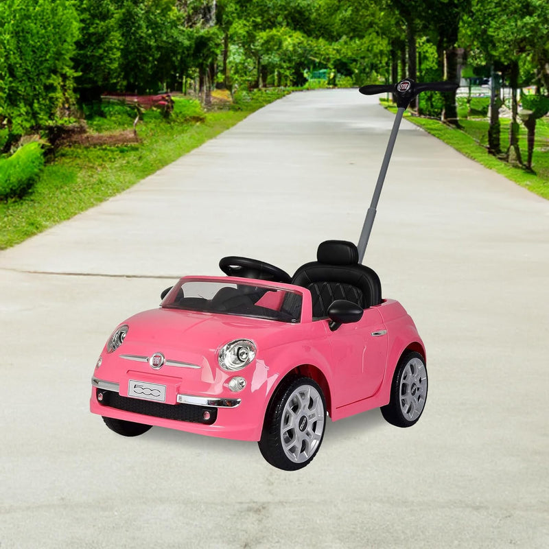 Large Pink Push Car Fiat 500 Toy Magic Cars 7