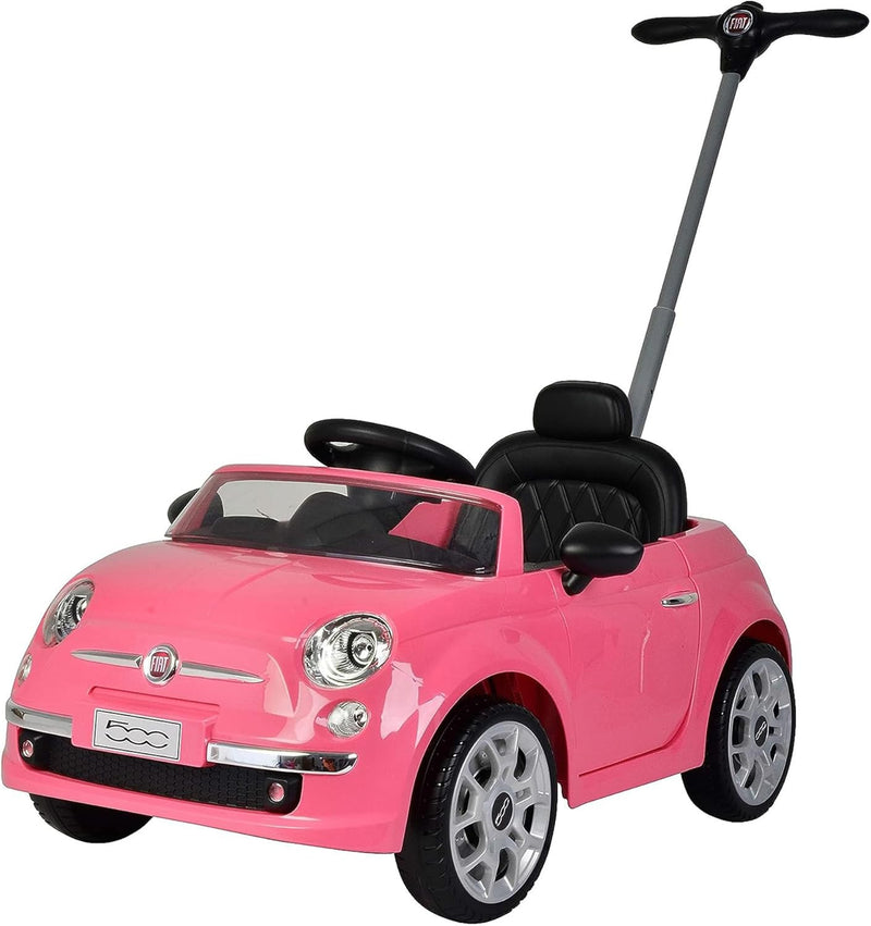 Large Pink Push Car Fiat 500 Toy Magic Cars 9