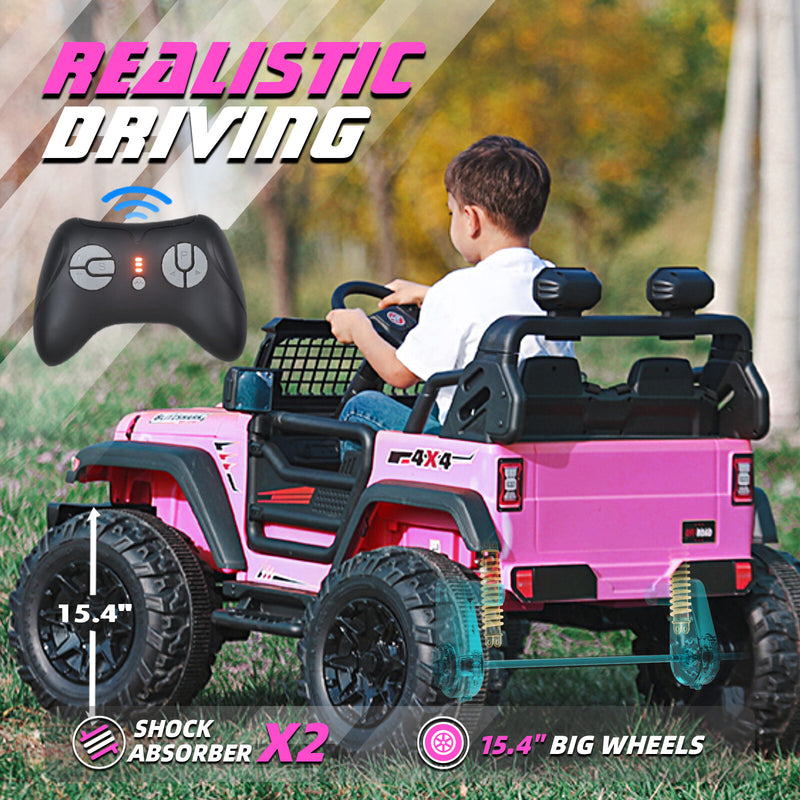 24V Electric 4x4 Ride-On Truck for Kids XXL 2-Seater with Powerful 4WD Magic Cars 2