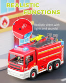 Interactive Fire Truck and Firefighter Toy with Realistic Lights and Sounds Magic Cars 1