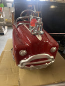 Vintage Pedal Fire Truck Car with Flashing Lights and Ringing Bell, Unused for 20 Years Magic Cars 3